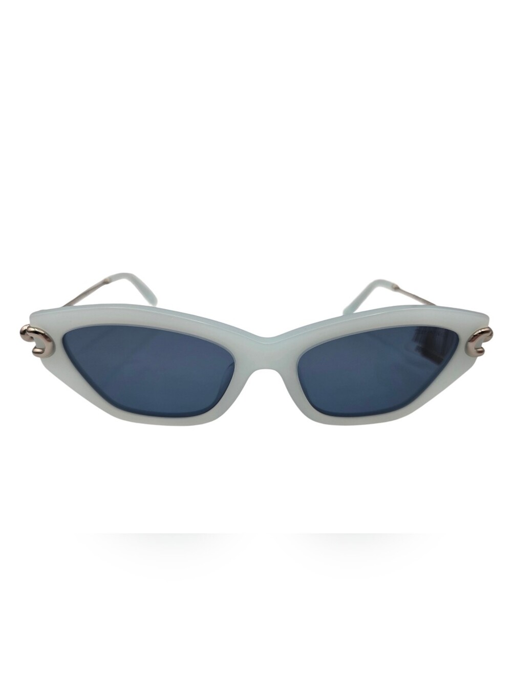 Prada Blue Frame Sunglasses w/ Blue Lenses